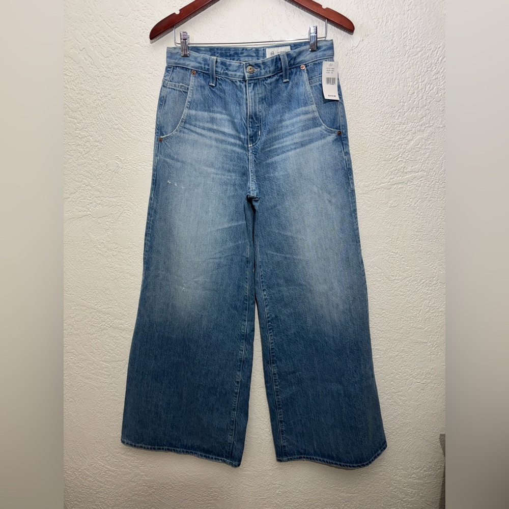 AG Adriano Goldschmied Aged Denim Wide Leg NWT Size 26